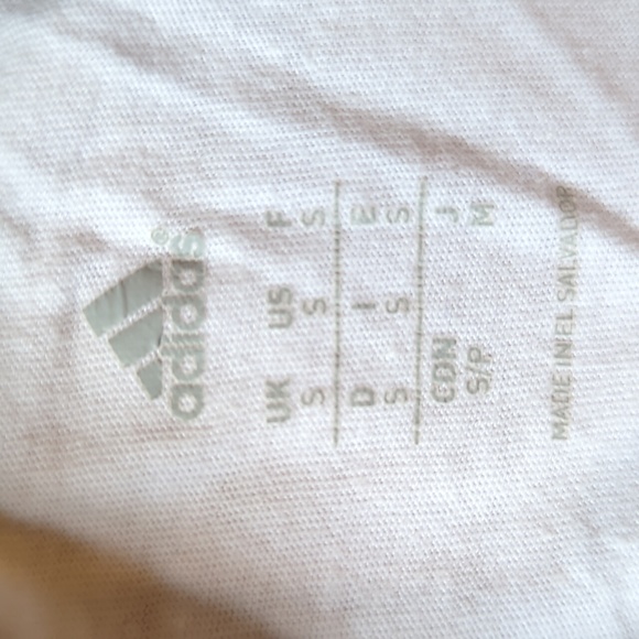 Adidas Kids 3/4 Sleeve Baseball Graphic Shirt, Size S (7) - Picture 4 of 5